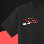 madeNTB Classic Black Logo Tee