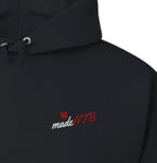 madeNTB Classic Script Hoodie (Black)